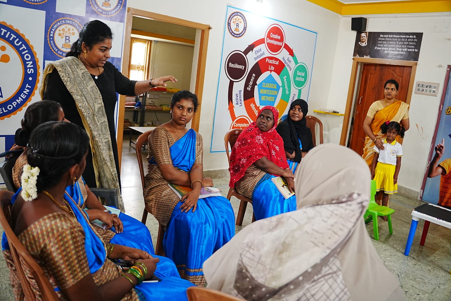 Montessori training session